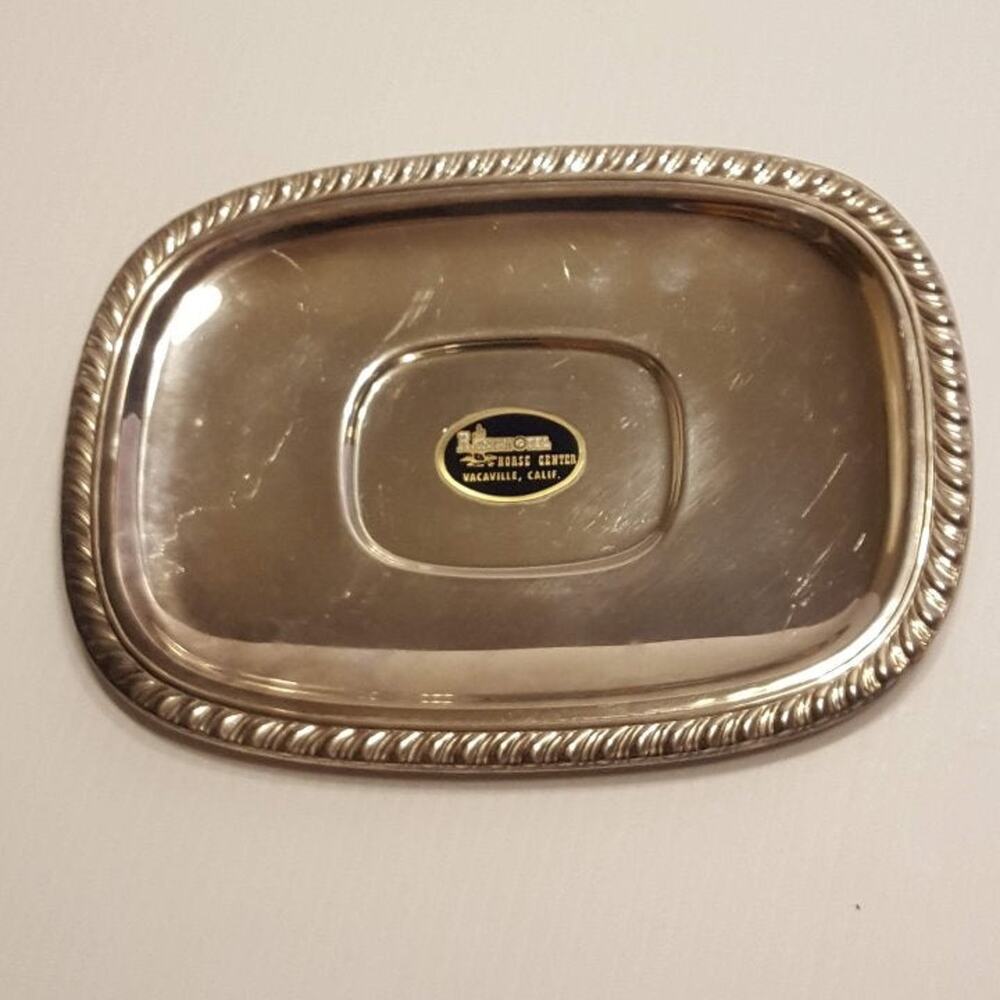 Kent Silversmith Serving Plate Tray 9x6"